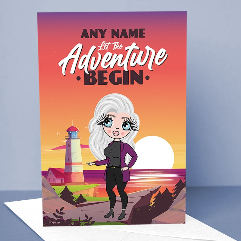 ClaireaBella Let The Adventure Begin Card - Image 1