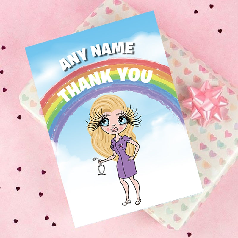 ClaireaBella Personalised Rainbow Card - Image 3