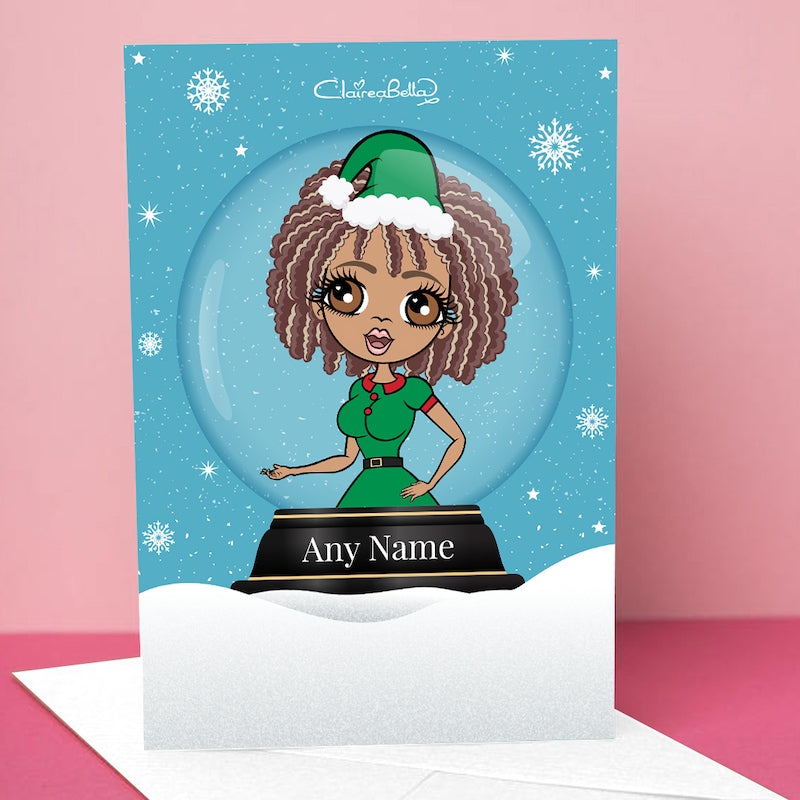 ClaireaBella Snow Globe Christmas Card - Image 3