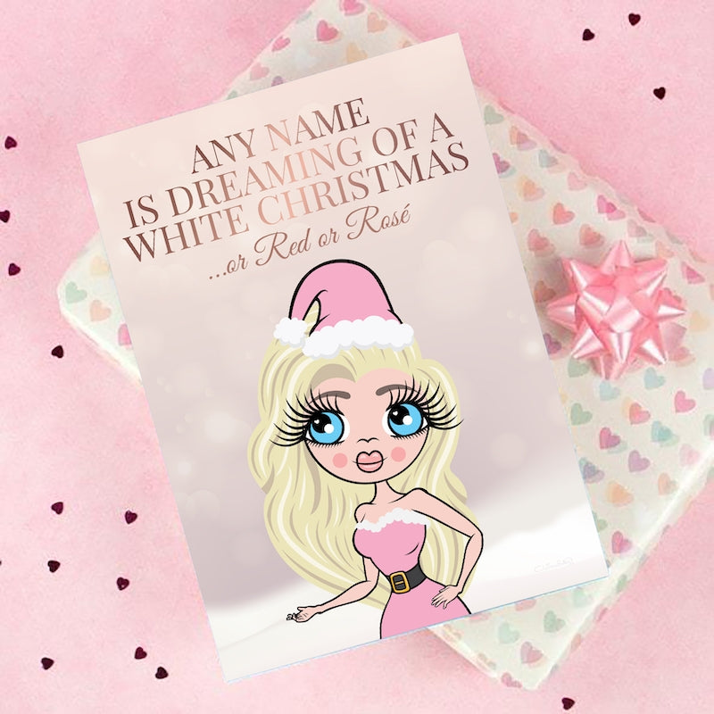 ClaireaBella White Christmas Card - Image 1