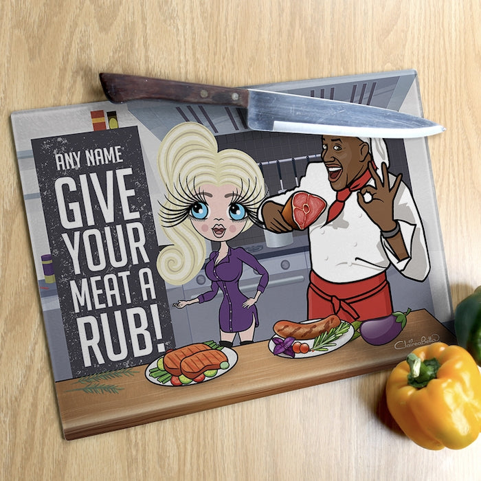 ClaireaBella Glass Chopping Board - Meat - Image 3