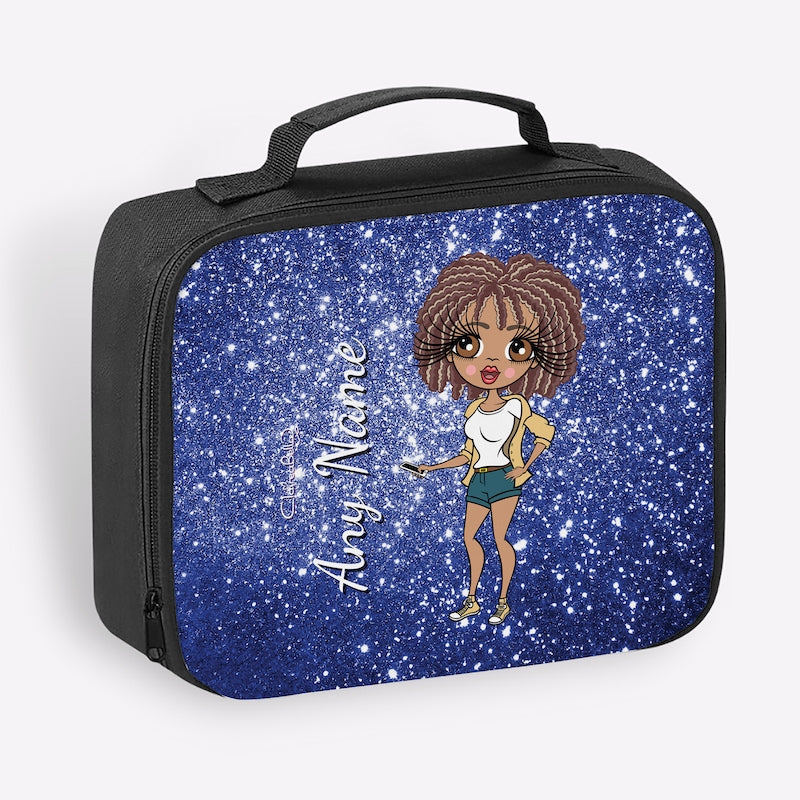 ClaireaBella Glitter Effect Cooler Lunch Bag - Image 6