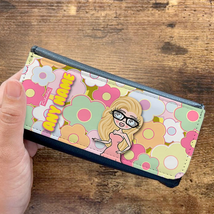 ClaireaBella Personalised Funky Flowers Glasses Case - Image 2