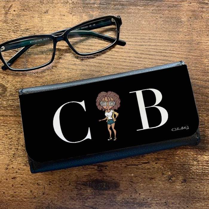 ClaireaBella The LUX Collection Initial Glasses Case - Image 1