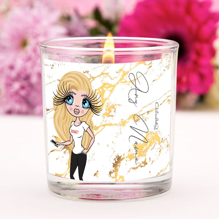 ClaireaBella Gold Marble Scented Candle - Image 4