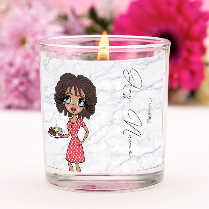ClaireaBella Grey Marble Scented Candle - Image 1