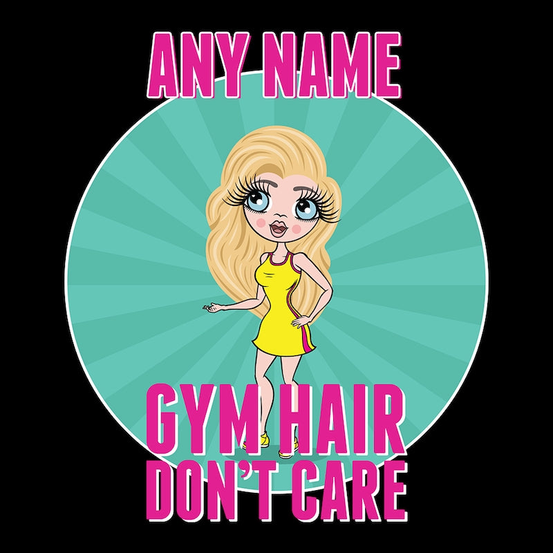 ClaireaBella Personalised Gym Hair Don't Care Gym Bag - Image 2