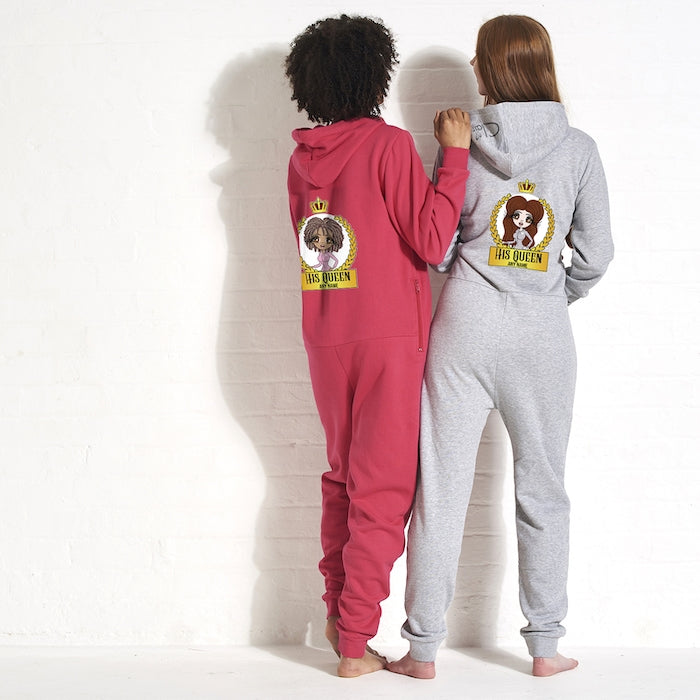 ClaireaBella Adult His Queen Couples Onesie - Image 6