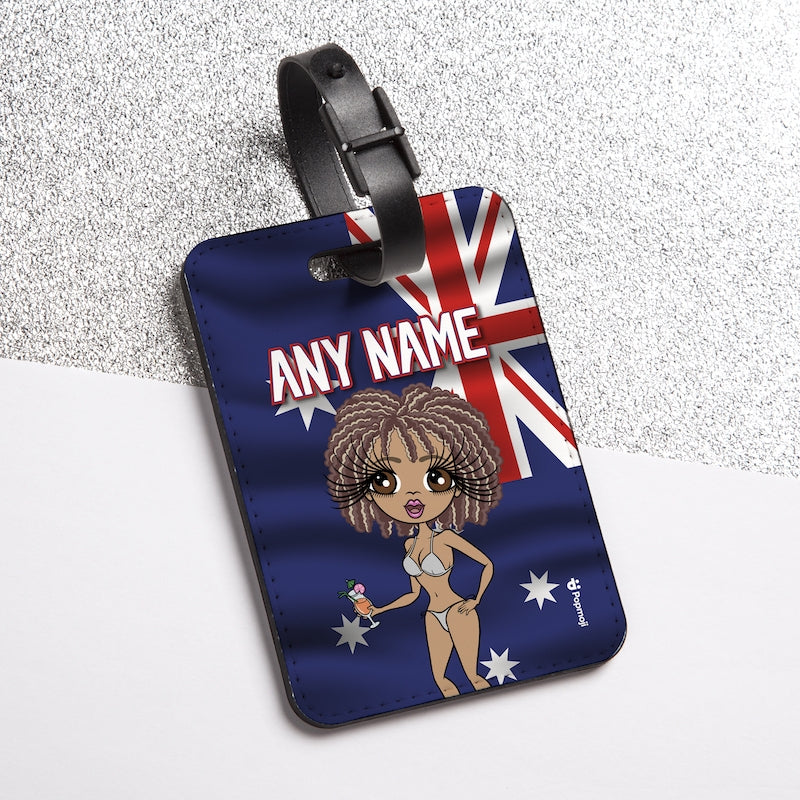 ClaireaBella Australia Flag Luggage Tag - Image 3