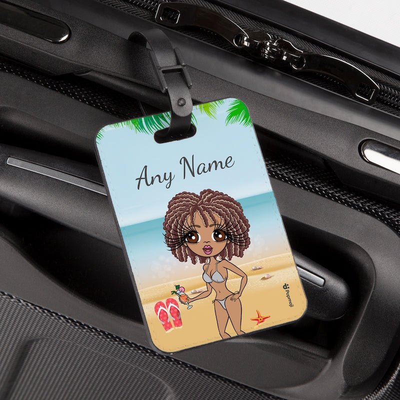 ClaireaBella Beach Print Luggage Tag - Image 3