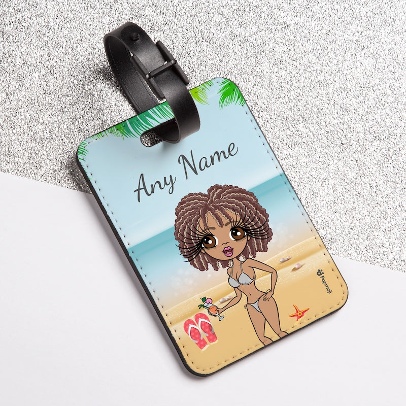 ClaireaBella Beach Print Luggage Tag - Image 4