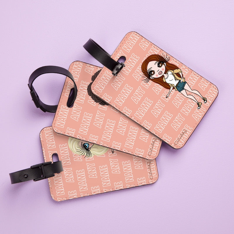 ClaireaBella Repeat Name Luggage Tag - Image 3