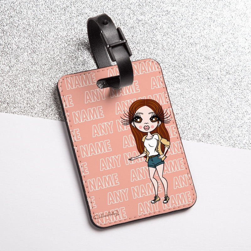 ClaireaBella Repeat Name Luggage Tag - Image 6