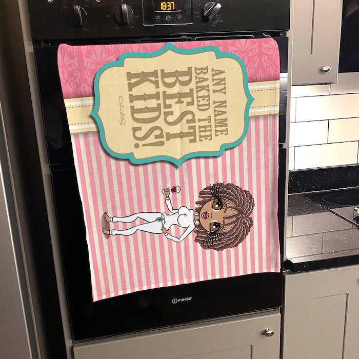 ClaireaBella Personalised Baked Kids Tea Towel - Image 4