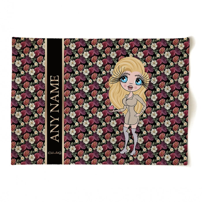 ClaireaBella Personalised Floral Tea Towel - Image 4