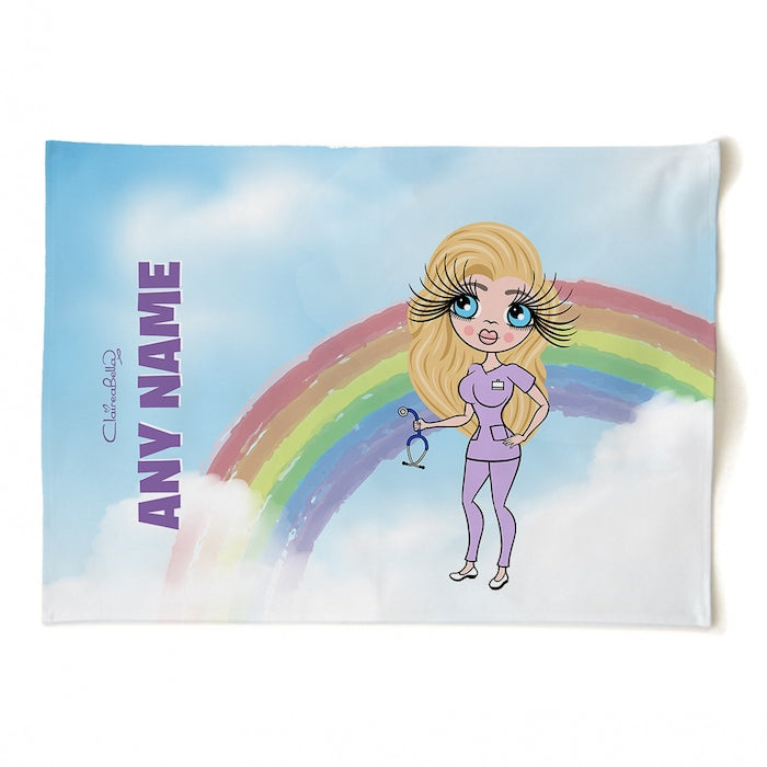 ClaireaBella Personalised Rainbow Tea Towel - Image 2