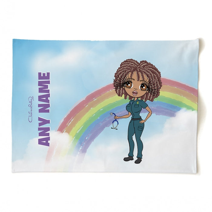 ClaireaBella Personalised Rainbow Tea Towel - Image 1