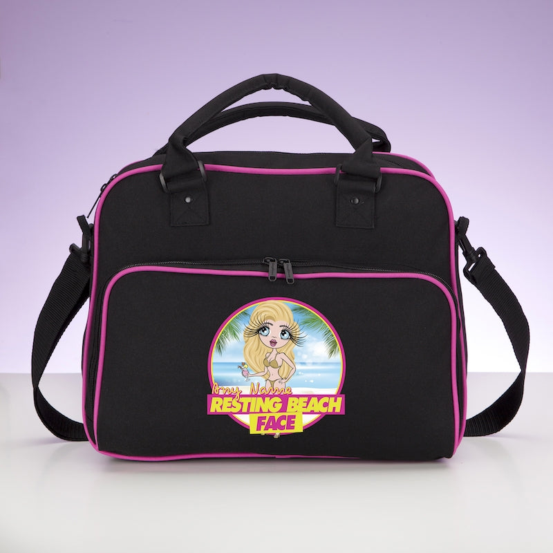 ClaireaBella Resting Beach Face Travel Bag - Image 1