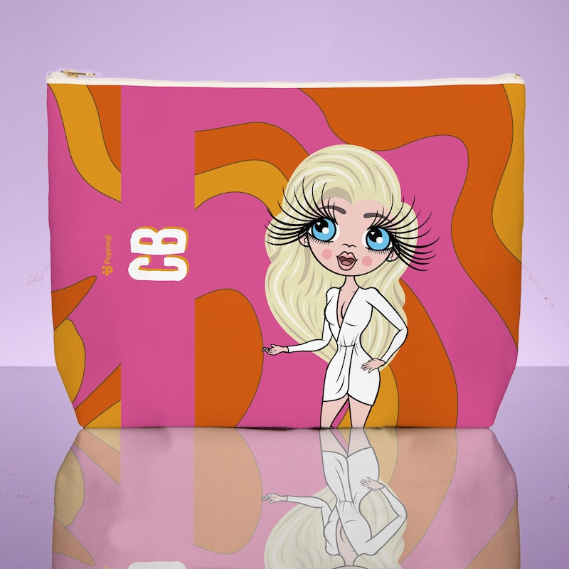ClaireaBella Personalised Swirl Wash Bag - Image 1