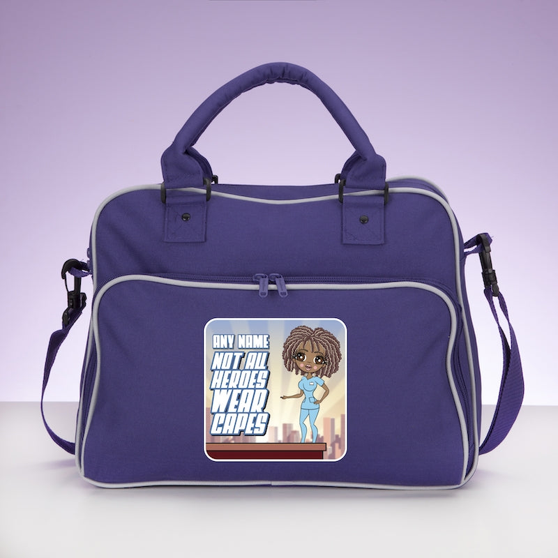 ClaireaBella Personalised Not All Heroes Wear Capes Work Bag - Image 1