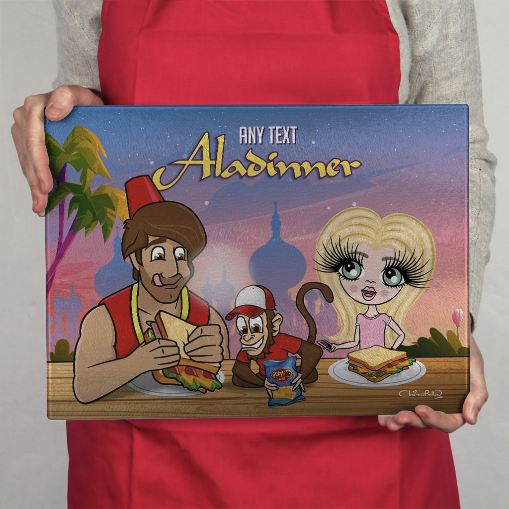 ClaireaBella Girls Landscape Glass Chopping Board - Aladiner - Image 4