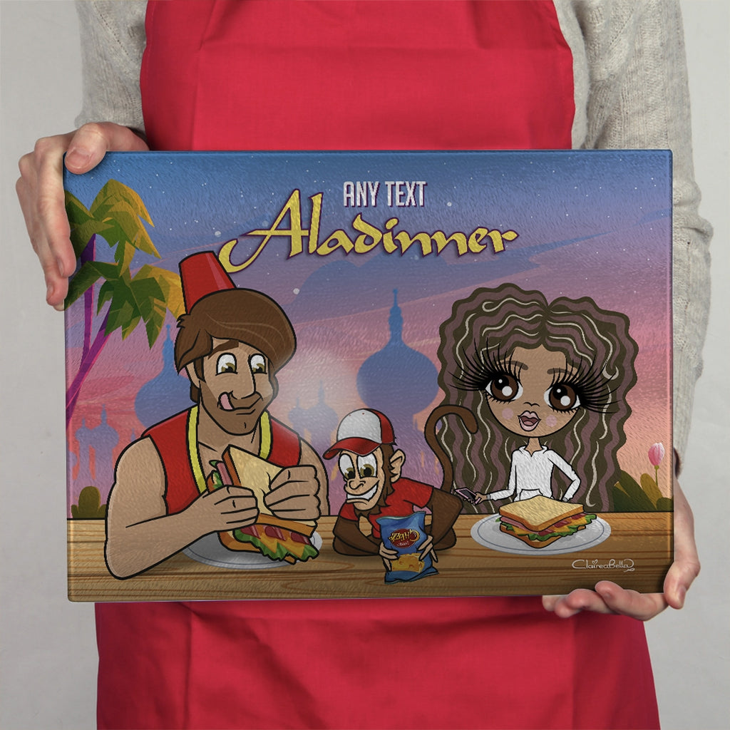 ClaireaBella Girls Landscape Glass Chopping Board - Aladiner - Image 3
