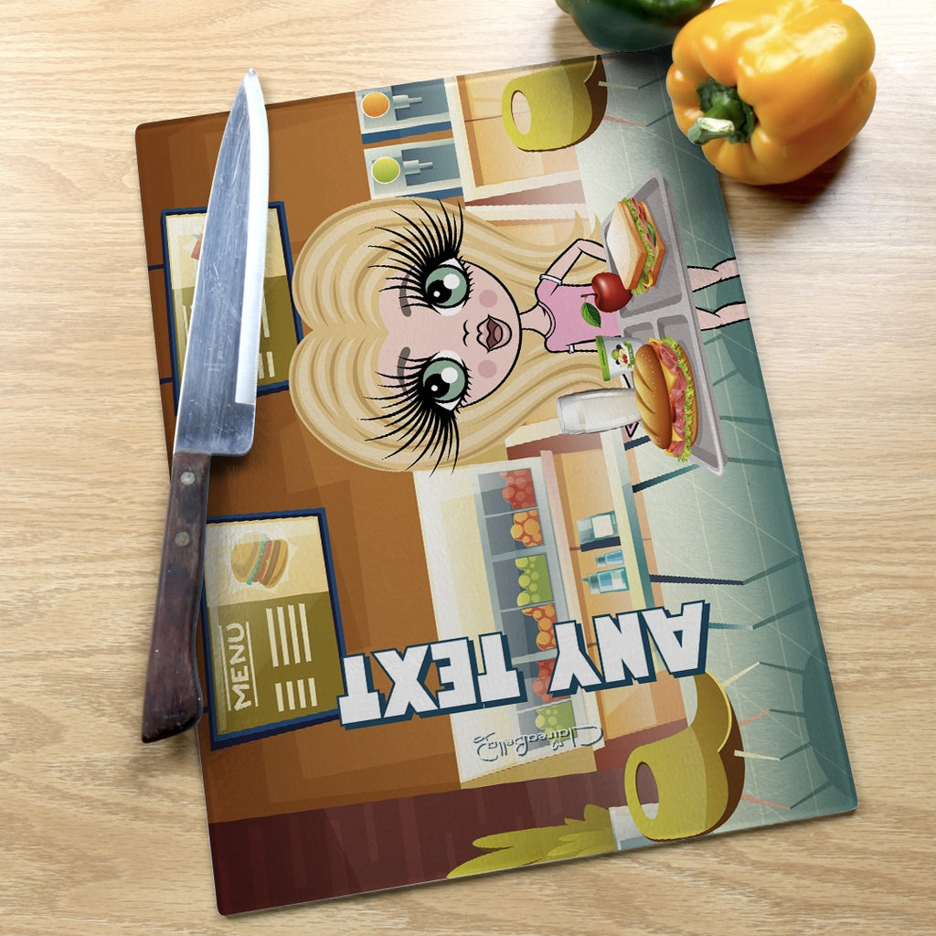 ClaireaBella Girls Landscape Glass Chopping Board - Canteen - Image 5