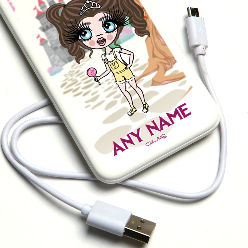 ClaireaBella Girls Enchanted Castle Portable Power Bank - Image 3