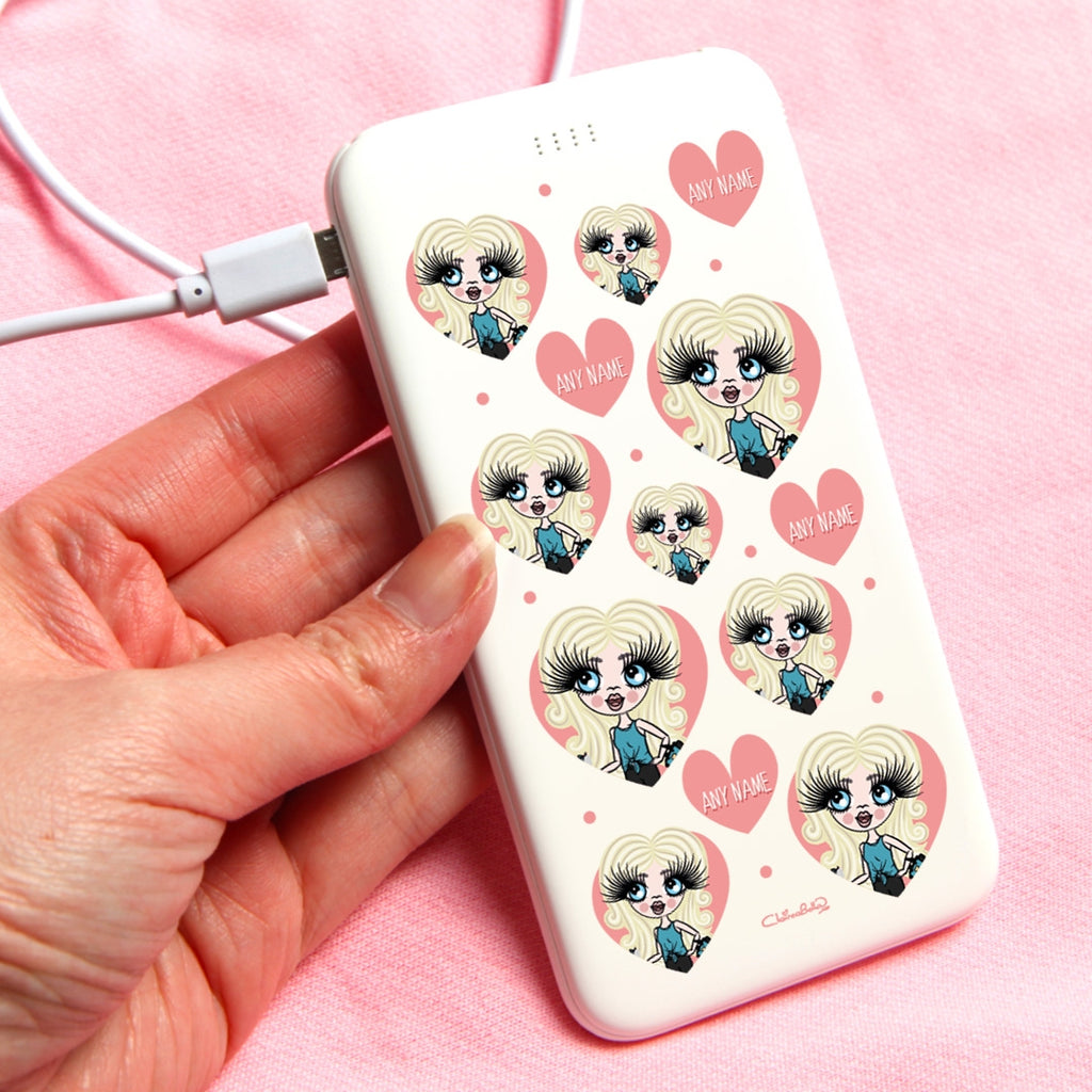 ClaireaBella Girls Emoji Portable Power Bank - Image 1
