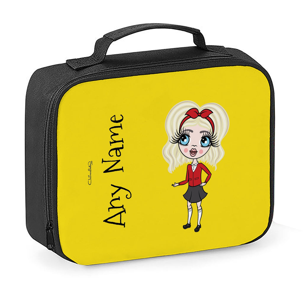 ClaireaBella Girls Yellow Cooler Lunch Bag - Image 6