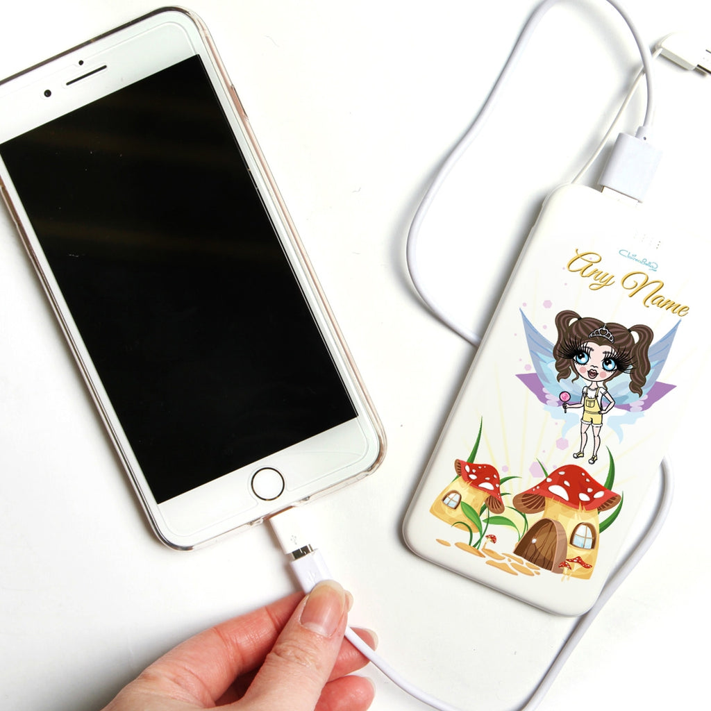 ClaireaBella Girls Fairy Portable Power Bank - Image 2