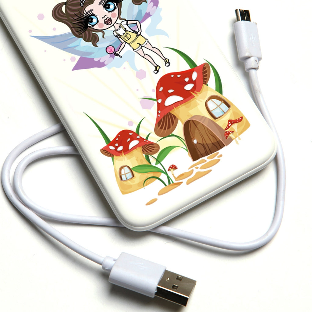 ClaireaBella Girls Fairy Portable Power Bank - Image 3
