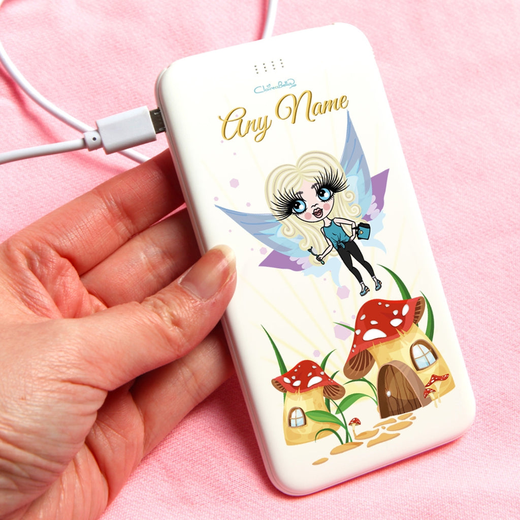 ClaireaBella Girls Fairy Portable Power Bank - Image 1