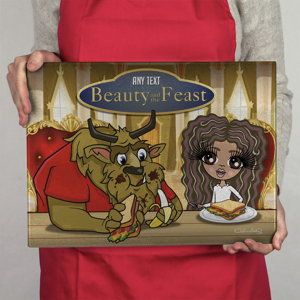 ClaireaBella Girls Landscape Glass Chopping Board - Feast - Image 4