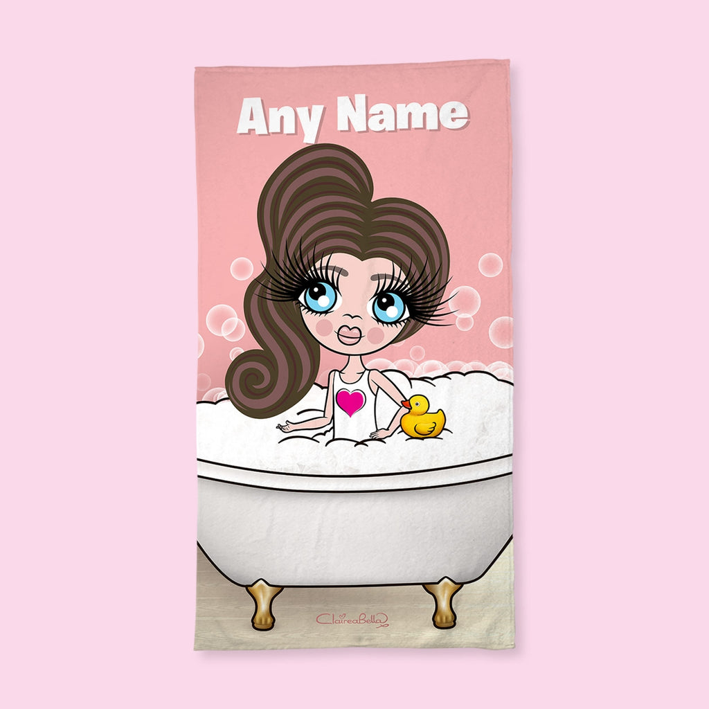 ClaireaBella Girls Bath Time Hand Towel - Image 4
