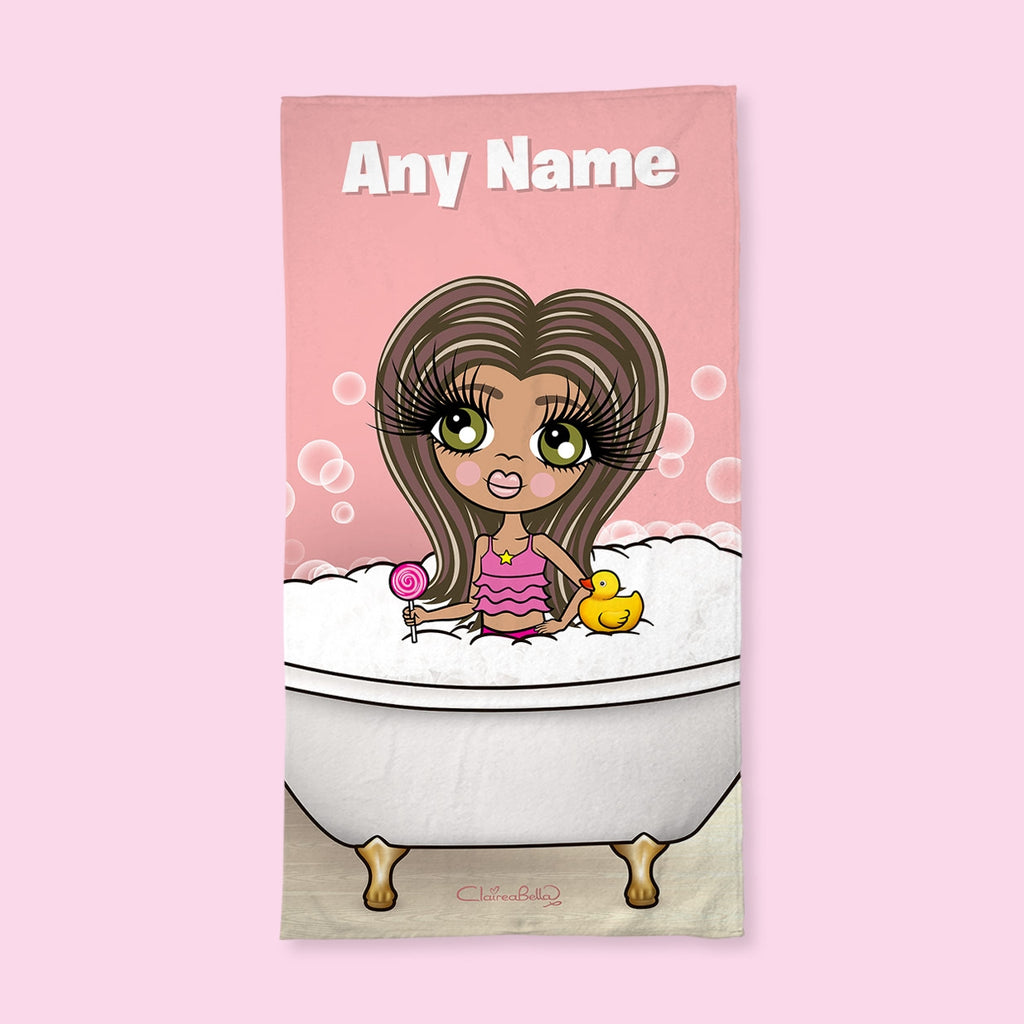 ClaireaBella Girls Bath Time Hand Towel - Image 2