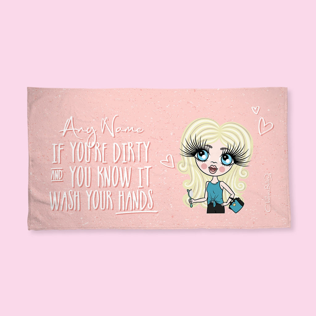 ClaireaBella Girls Happy Hand Towel - Image 4