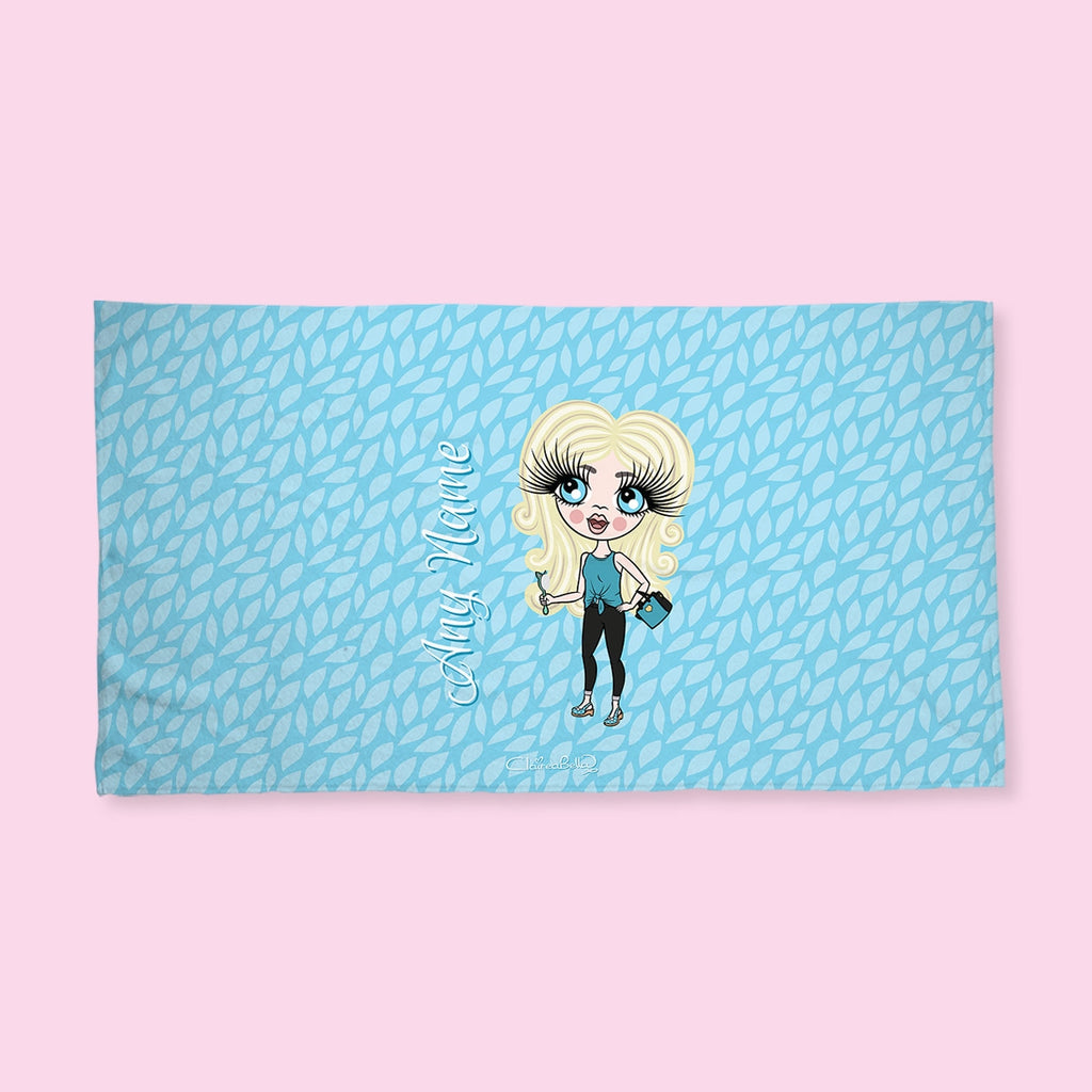 ClaireaBella Girls Blue Hand Towel - Image 4