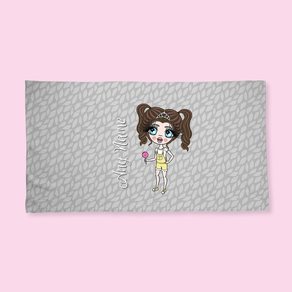 ClaireaBella Girls Grey Hand Towel - Image 4