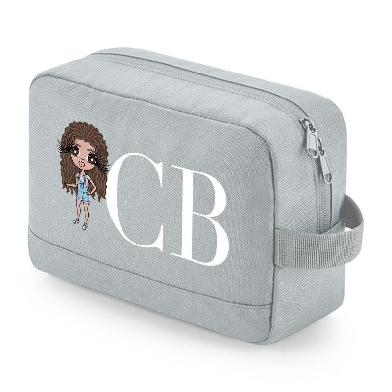 ClaireaBella Girls Personalised LUX Toiletry Bag - Image 1