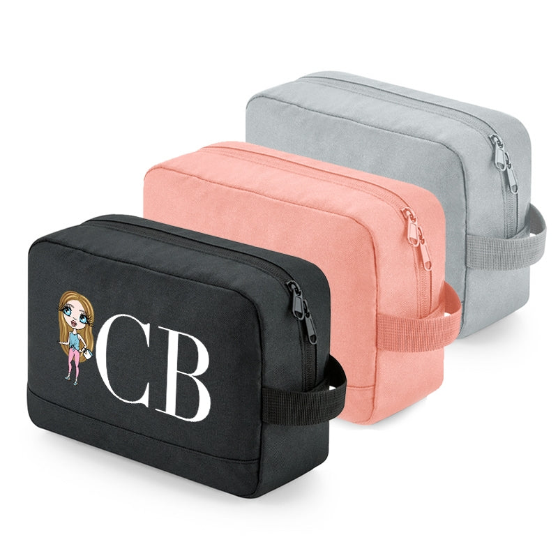 ClaireaBella Girls Personalised LUX Toiletry Bag - Image 5