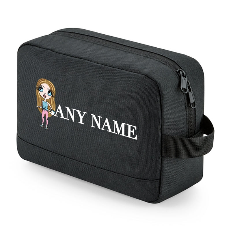ClaireaBella Girls Personalised LUX Name Toiletry Bag - Image 7