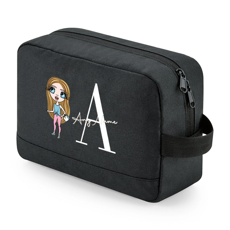 ClaireaBella Girls Personalised LUX Signature Toiletry Bag - Image 1