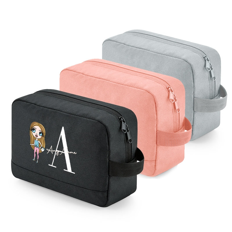ClaireaBella Girls Personalised LUX Signature Toiletry Bag - Image 5