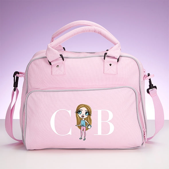 ClaireaBella Girls Personalised LUX Centre Travel Bag - Image 4