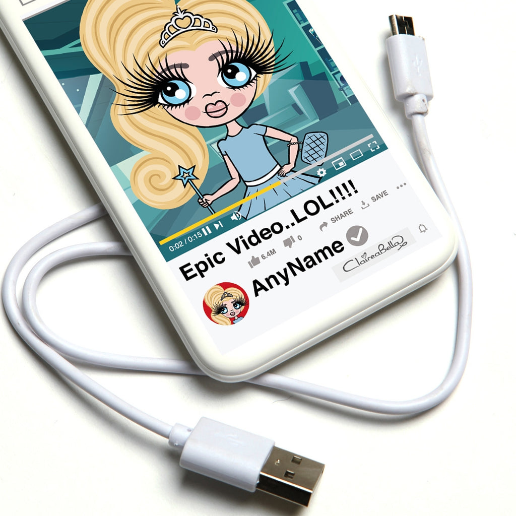 ClaireaBella Girls YourVidz Portable Power Bank - Image 3
