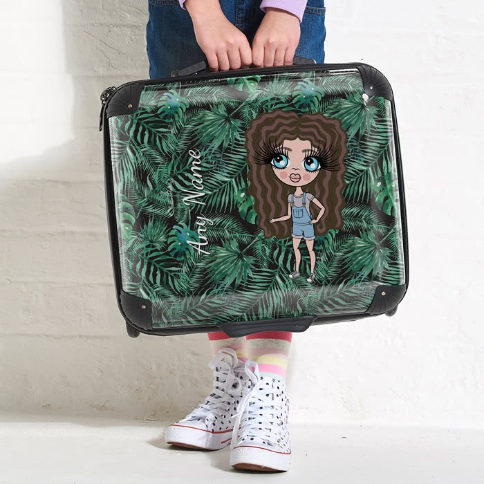 ClaireaBella Girls Tropical Weekend Suitcase - Image 2