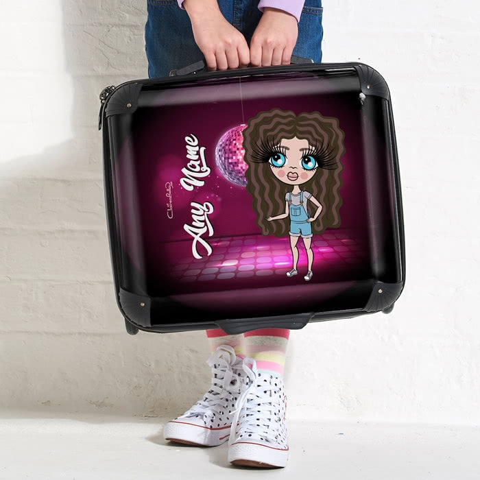 ClaireaBella Girls Disco Diva Weekend Suitcase - Image 1