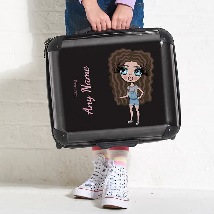 ClaireaBella Girls Black Weekend Suitcase - Image 2