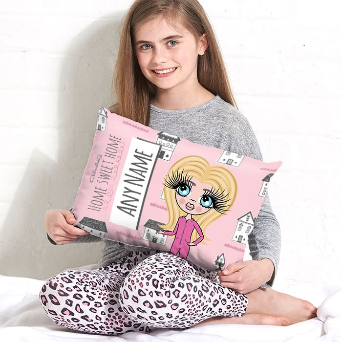 ClaireaBella Girls Placement Cushion - Home Sweet Home - Image 2